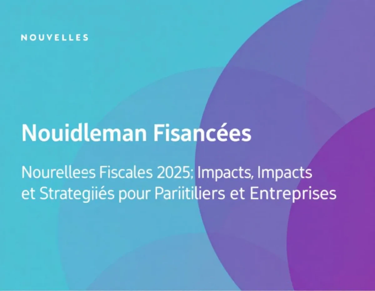Nouvelles Perspectives Fiscales 2025 : Impacts et Stratégies pour Particuliers et Entreprises