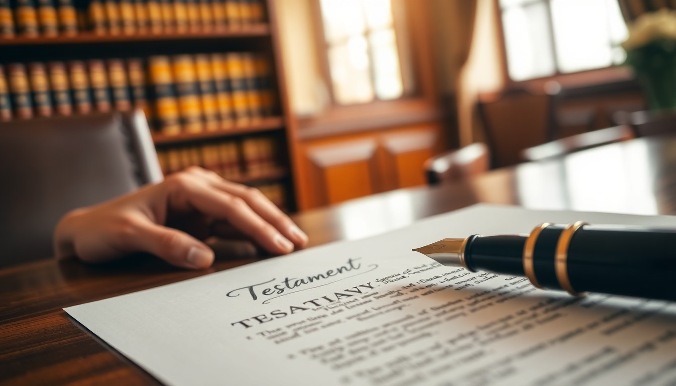 Les enjeux d'un testament : droits des héritiers et actes authentiques